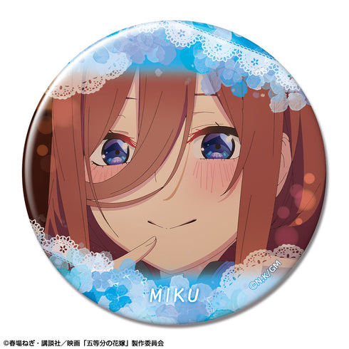 『五等分の花嫁』缶バッジ デザイン33(中野三玖/I)【202410再販】